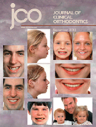 Journal of Clinical Orthodontics 1998-2012